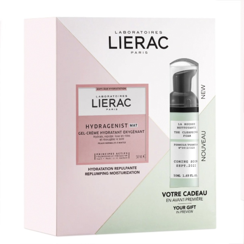 Lierac Hydragenist Gel Cream + Cleansing Foam Set