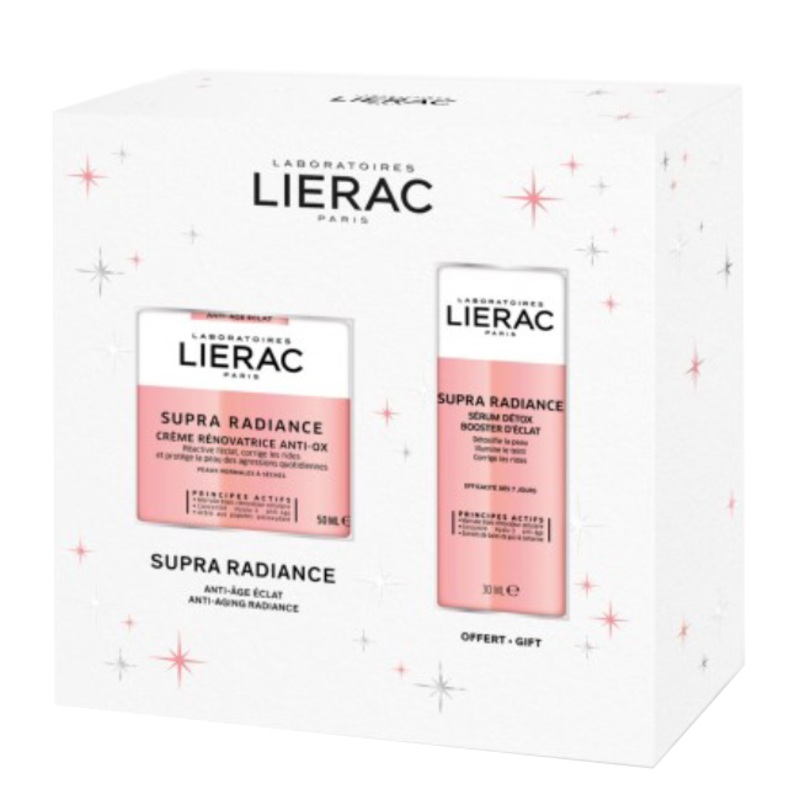 Lierac Supra Radiance Cream-Gel + Antioxidant Serum Gift Set