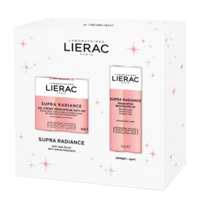 Lierac Supra Radiance Gel-Cream + Serum Gift Set 30ml