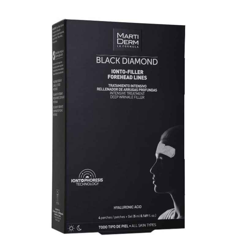 Martiderm Black Diamond Ionto-Filler Forehead Lines (4pcs.+gel 5ml)