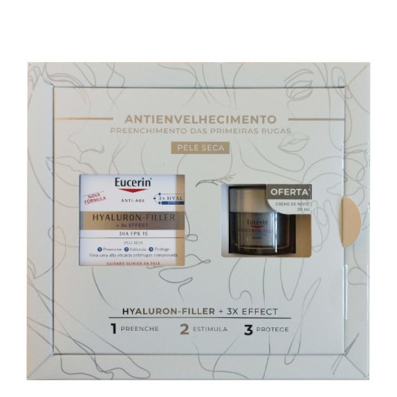 Eucerin Hyaluron-Filler 3x Effect Dry Skin Gift Set