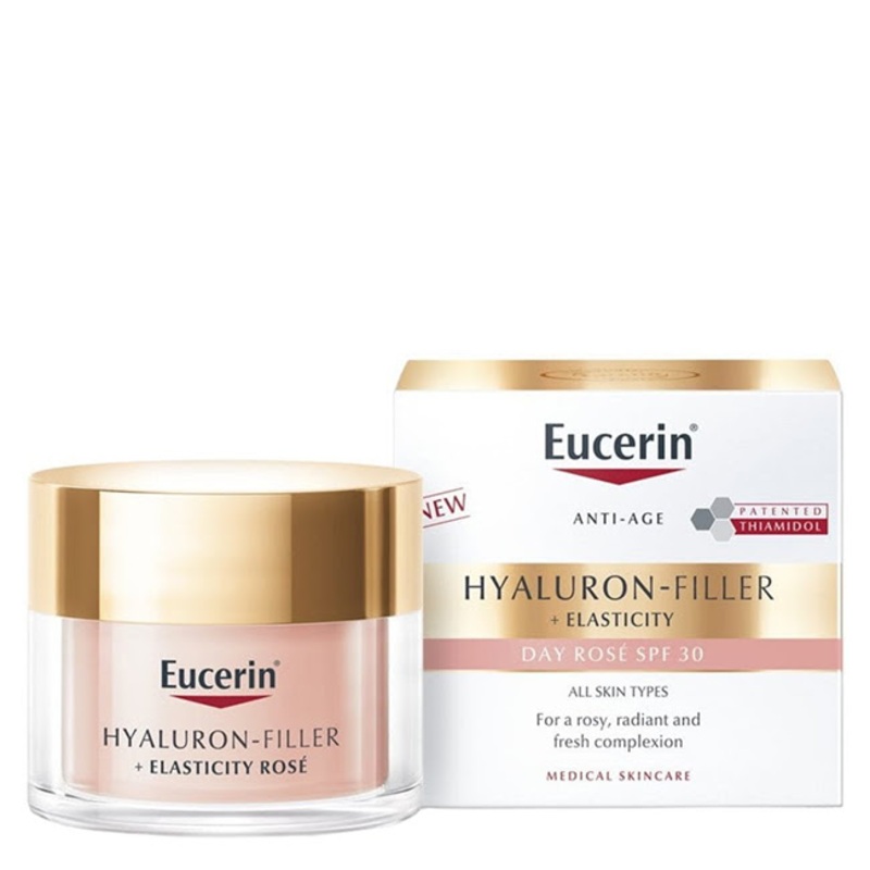 Eucerin Hyaluron-Filler + Elasticity Ros Day Cream SPF30 50ml