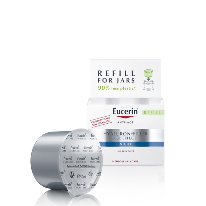 Eucerin Hyaluron-Filler x3 Effect Night Cream Refill 50ml