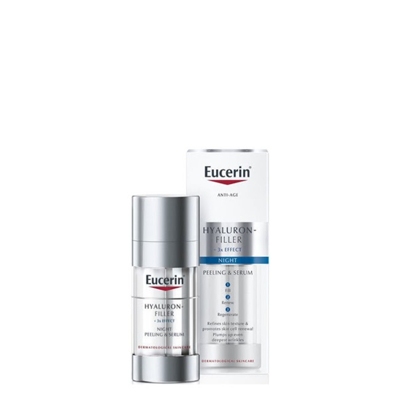 Eucerin Hyaluron-Filler x3 Effect Night Peeling & Serum 30ml