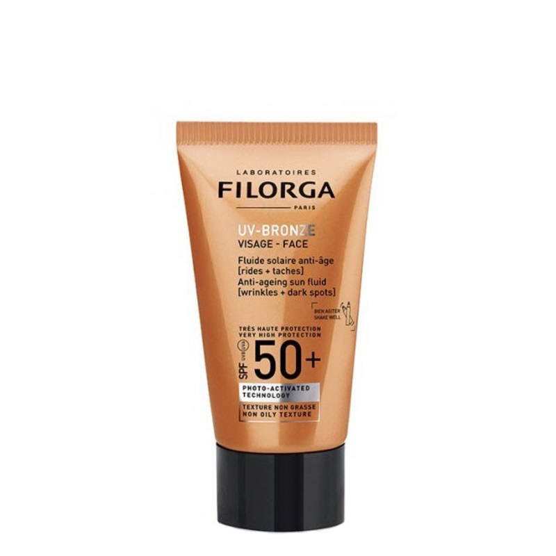 Filorga UV Bronze. Anti-Aging Solar Fluid Wrinkles and Spots Face SPF50 + 40ml