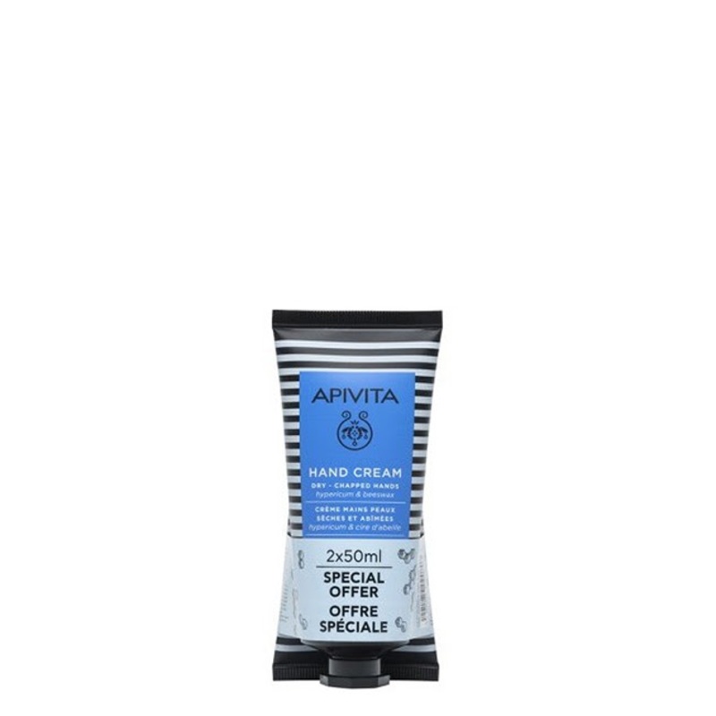Apivita Hypericum & Beeswax Hand Cream Duo 2x50ml