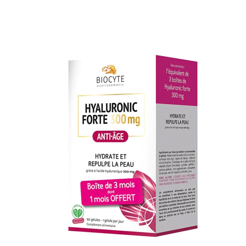Biocyte Hyaluronic Forte 300mg Capsules x90