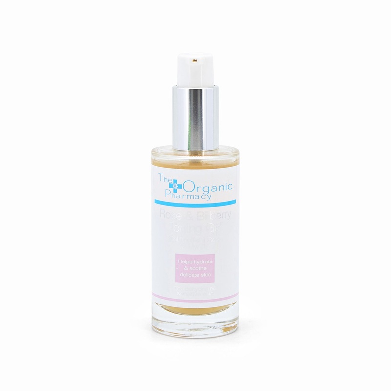 The Organic Pharmacy Rose & Bilberry Toning Gel 1.7oz - Small Amount Missing