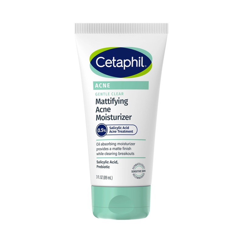 Cetaphil Gentle Clear Mattifying Acne Moisturizer 3 fl oz - New