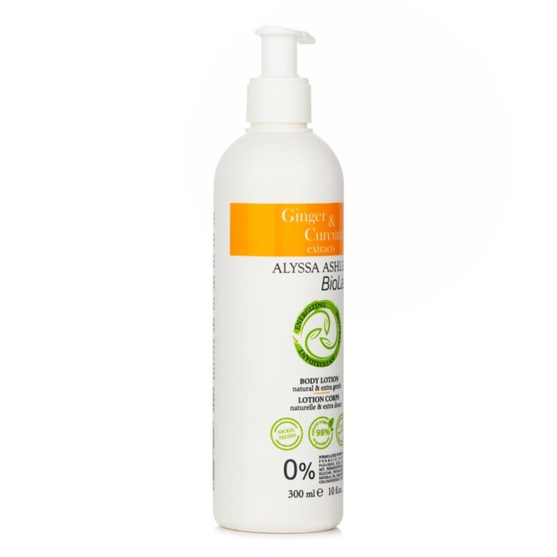 Biolab Ginger & Curcuma Body Lotion Size: 300ml/10oz Weight: 0.34KG