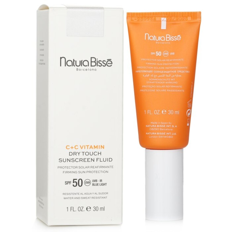C+C Vitamin Dry Touch Sunscreen Fluid Firming Sun Protection SPF 50 Size: 30ml/1oz Weight: 0.08KG