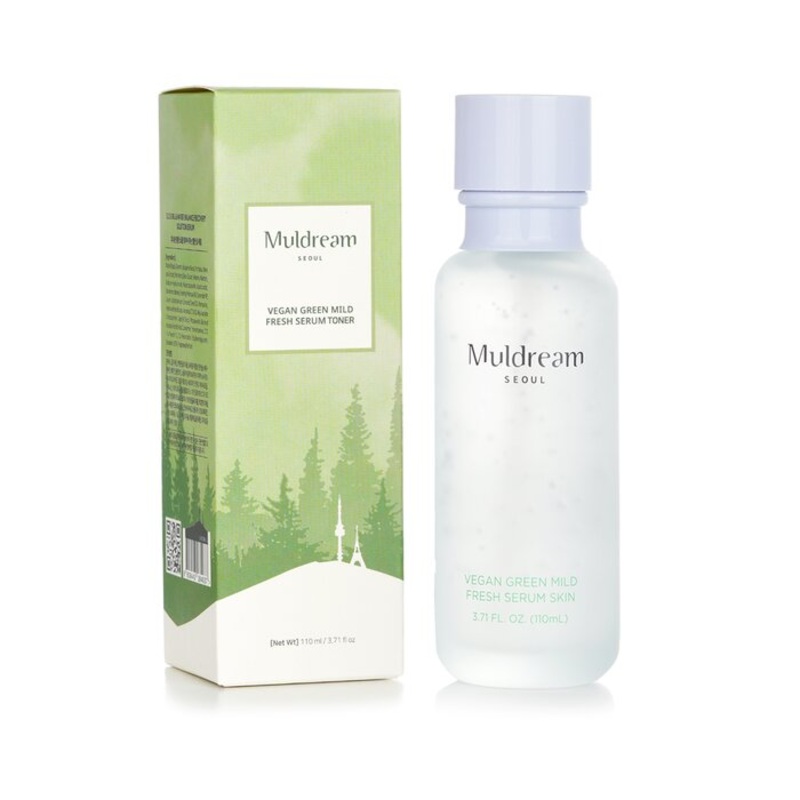 Vegan Green Mild Fresh Serum Toner Size: 110ml/3.71oz Weight: 0.33KG