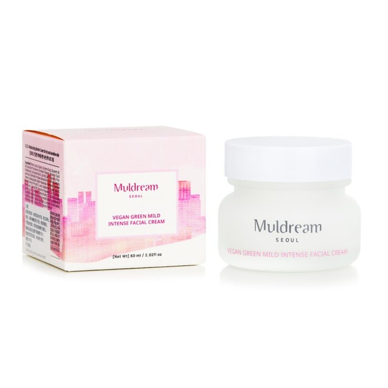 Vegan Green Mild Intense Facial Cream Size: 60ml/2.02oz Weight: 0.23KG