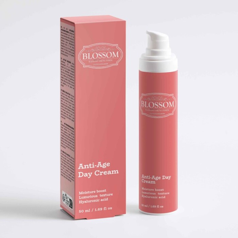 Blossom Anti-Age Day Cream, Designed from the UK Size: Fixed Size Weight: 0.00KG
