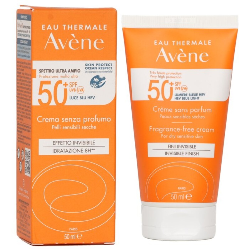 Very High Protection Fragrance-Free Cream SPF50+ - For Dry Sensitive Skin Size: 50ml/1.7oz Weight: 0.07KG