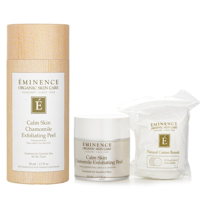 Calm Skin Chamomile Exfoliating Peel (with 35 Dual-Textured Cotton Rounds) Size: 50ml/1.7oz Weight: 0.28KG
