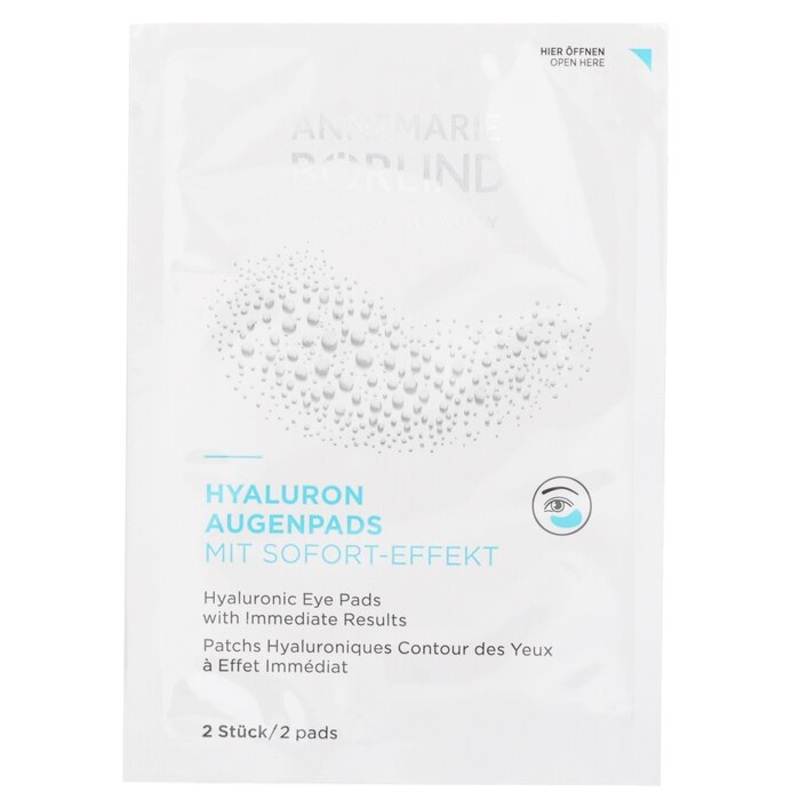 Hyaluronic Eye Pads with Immediate Results Size: 6x2pads Weight: 0.05KG