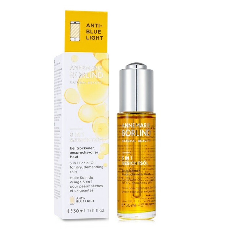 3 In 1 Facial Oil - For Dry, Demanding Skin Size: 30ml/1.01oz Weight: 0.12KG
