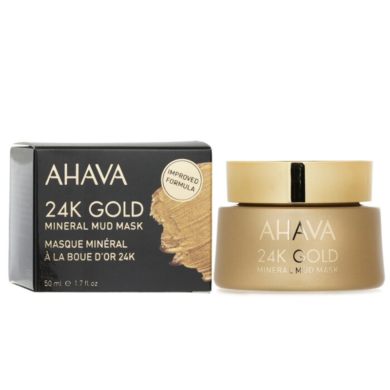 24K Gold Mineral Mud Mask Size: 50ml/1.7oz Weight: 0.23KG
