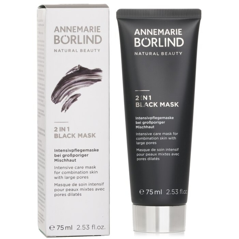 2 In 1 Black Mask - Intensive Care Mask For Combination Skin with Large Pores Size: 75ml/2.53oz Weight: 0.10KG