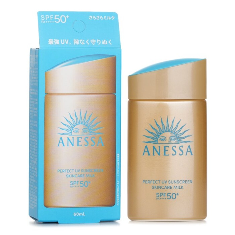 Anessa Perfect UV Sunscreen Skincare Milk SPF50 Size: 60ml Weight: 0.10KG