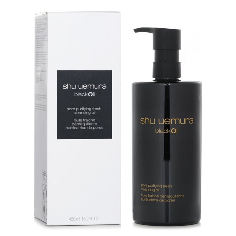 Black Oil Pore Purifying Fresh Cleansing Oil Size: 450ml/15.2oz Weight: 0.47KG