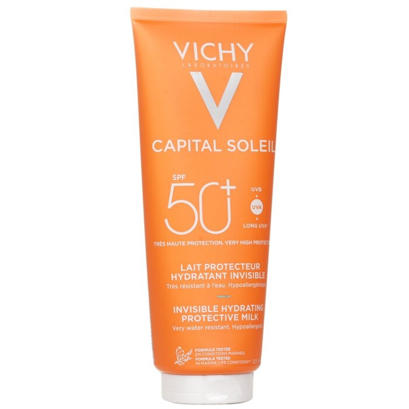 Capital Soleil Fresh Protective Milk SPF 50 (Water Resistant - Face & Body) Size: 300ml/10.1oz Weight: 0.33KG