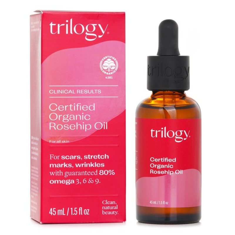 Certified Organic Rosehip Oil Size: 45ml/1.52oz Weight: 0.13KG