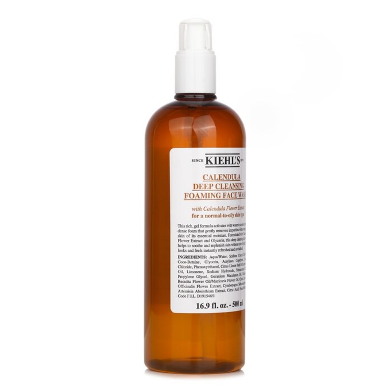Calendula Deep Cleansing Foaming Face Wash Size: 500ml/16.9oz Weight: 0.57KG