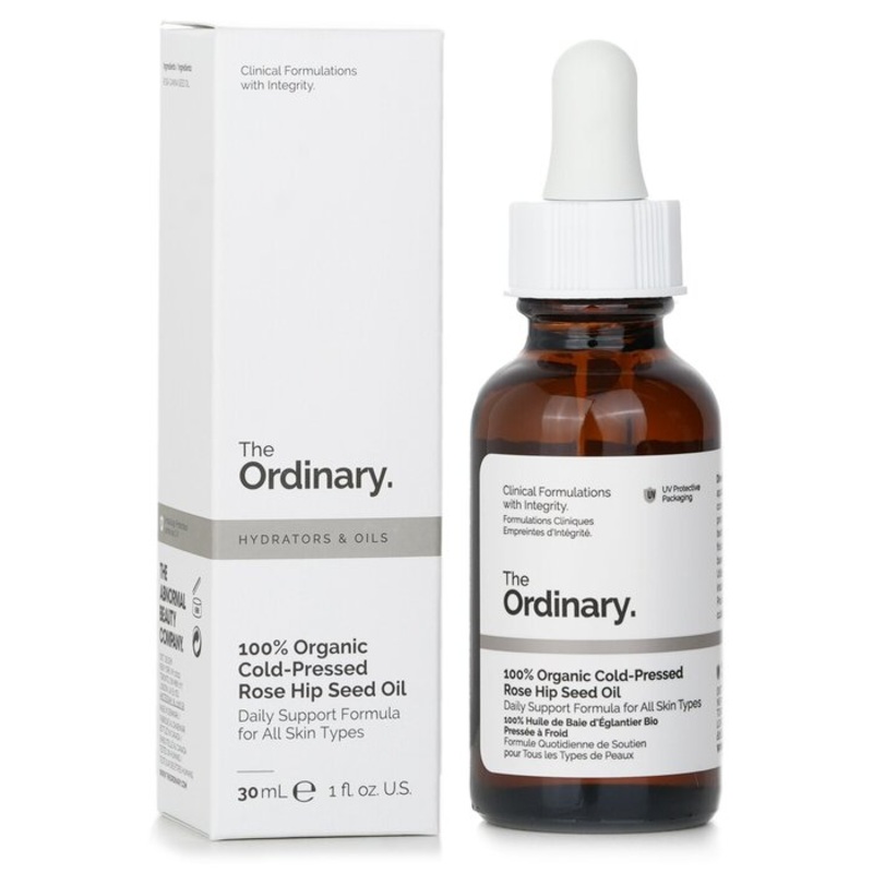 100% Organic Cold-Pressed Rose Hip Seed Oil Size: 30ml/1oz Weight: 0.09KG