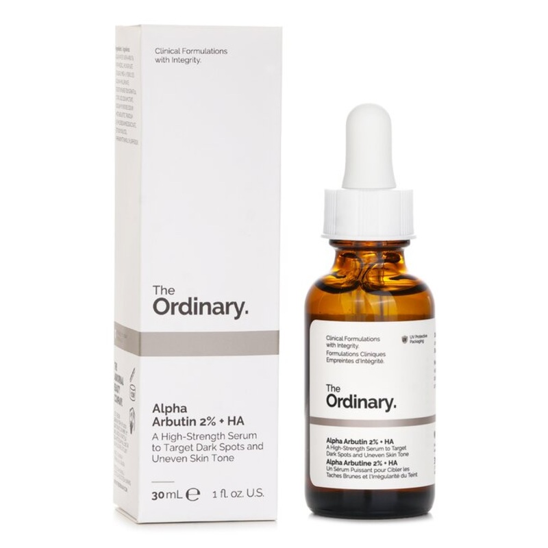 Alpha Arbutin 2% + HA Concentrated Serum Size: 30ml/1oz Weight: 0.09KG