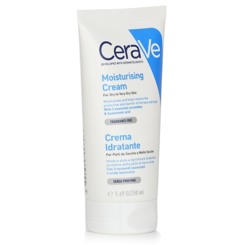 Cerave Moisturising Cream For Dry to Very Dry Skin Size: 50ml/1.69oz Weight: 0.06KG