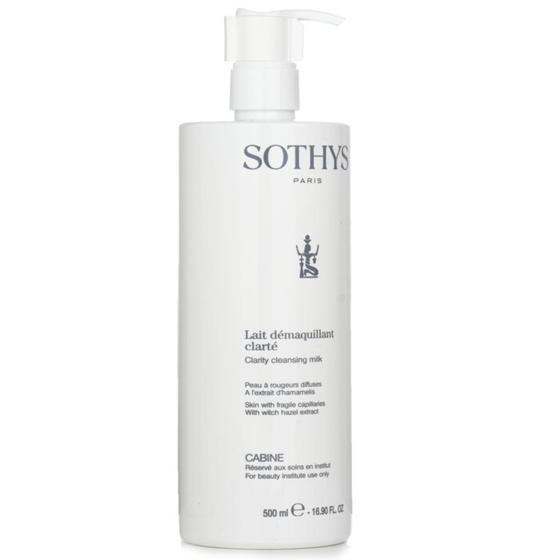 Clarity Cleansing Milk - For Skin With Fragile Capillaries , With Witch Hazel Extract (Salon Size) Size: 500ml/16.9oz Weight: 0.55KG
