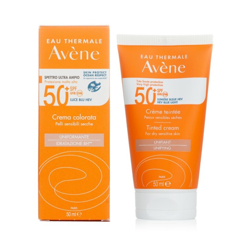 Very High Protection Tinted Cream SPF50+ - For Dry Sensitive Skin Size: 50ml/1.7oz Weight: 0.07KG