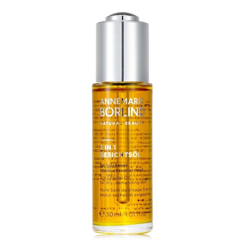 3 In 1 Facial Oil - For Dry, Demanding Skin - 30ml/1.01oz