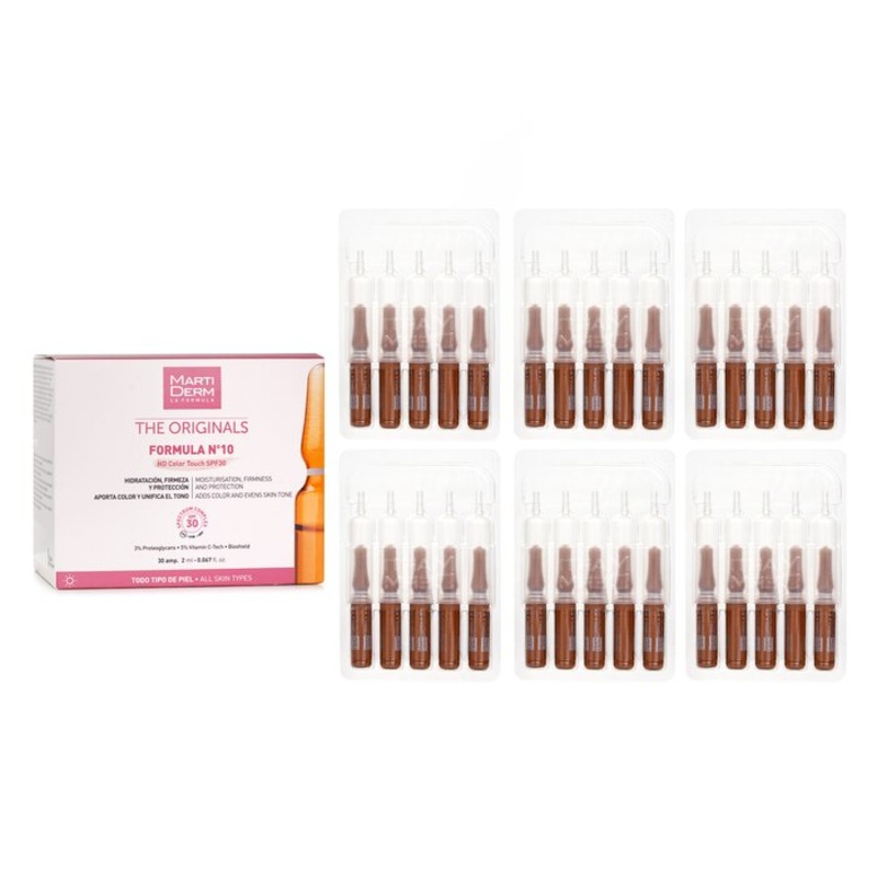 The Originals Formula N10 Hd Color Touch Ampoules Spf 30 - 30x 2ml