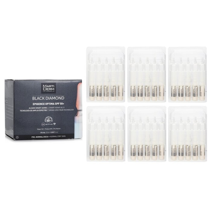 Black Diamond Epigence Optima Spf 50+ (for Normal/ Dry Skin) - 30 Ampoulesx2ml