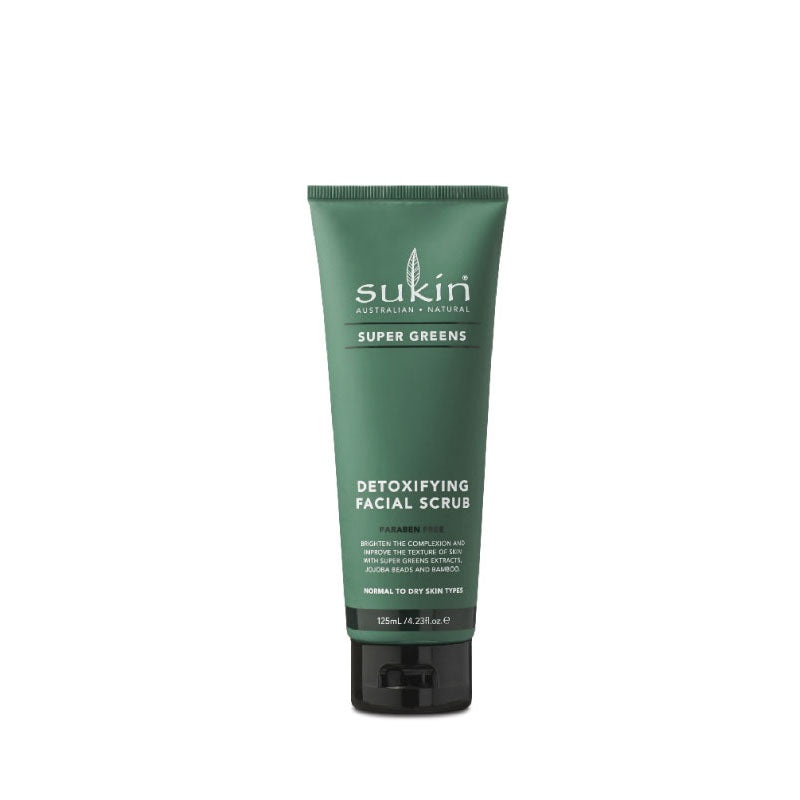 Sukin Super Green Detoxifying Facial Scrub 125ml