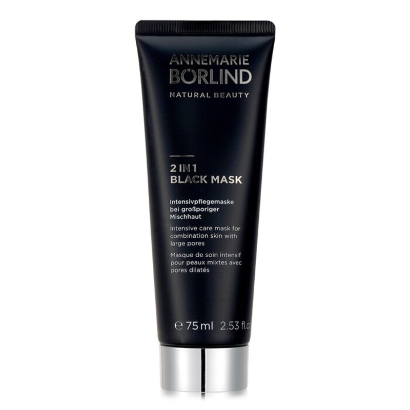 2 In 1 Black Mask - Intensive Care Mask For Combination Skin With Large Pores - 75ml/2.53oz