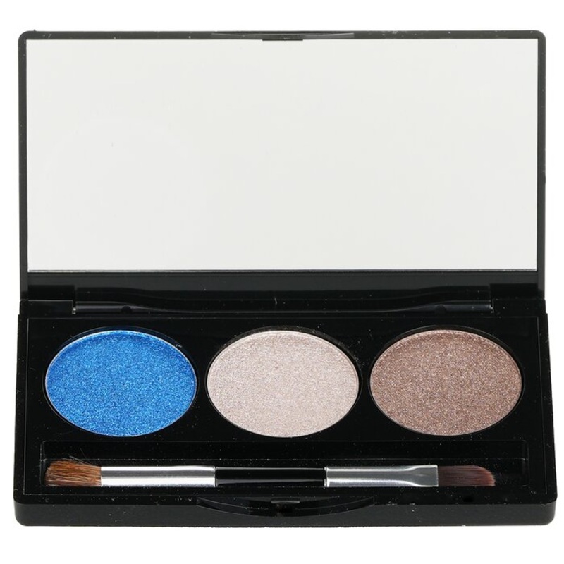 Baked Cream Glaze Trio Eyshadow Palette With Brush - # - 3g/0.1oz