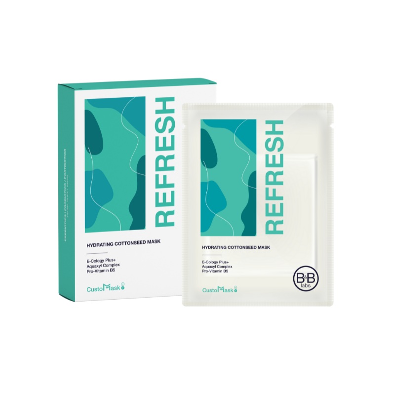 B&B Labs REFRESH Hydrating Cottonseed Mask