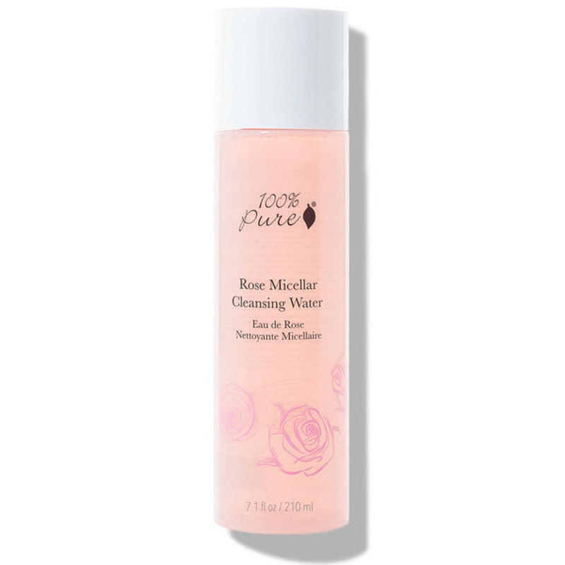 100% Pure Rose Micellar Cleansing Water