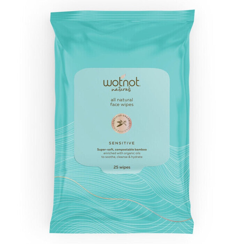 All Natural Face Wipes - Sensitive