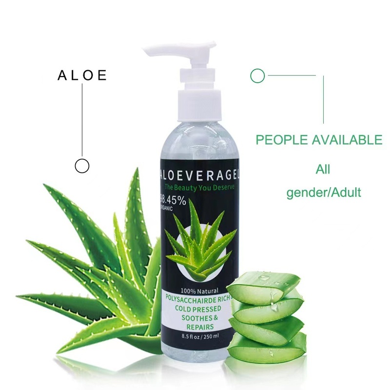 Aloe Vera Facial Care Soothing Sensitive Face Repairing Organic Jelly for Dry Skin