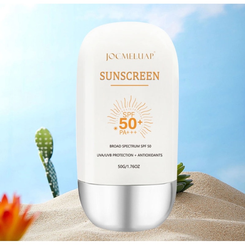 Whitening SPF 50 Mild Non-Irritating UV Outdoor Sunscreen Refreshing Non-Greasy Facial Body Sunscreen