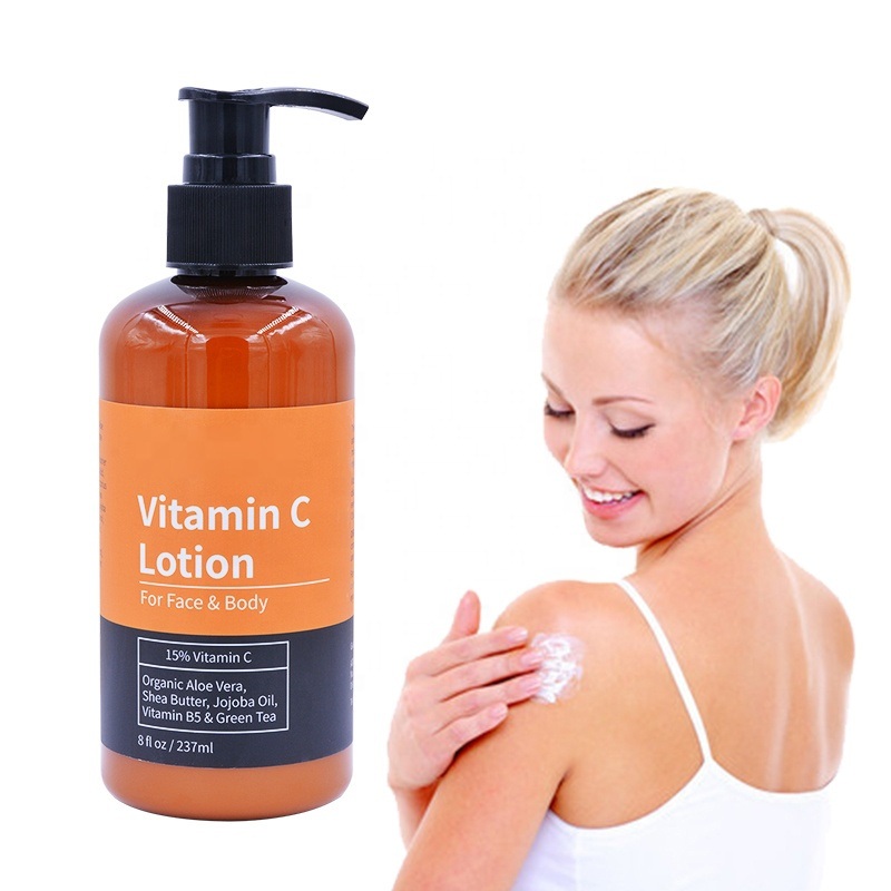 Wholesale Luxury Moisturizing Nourishing Vittamin C Lightening Natural Skin Care Whitening Body Lotion