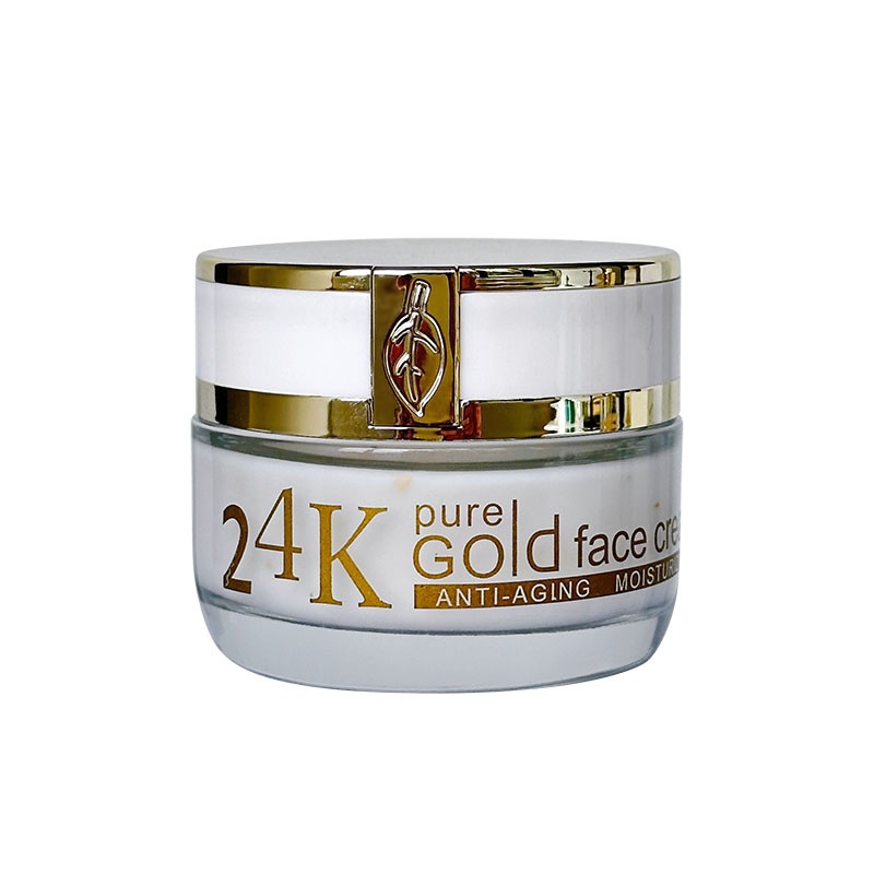 Wholesale Moisturizing Anti-Aging Skin Whitening Collagen 24K Gold Face Cream