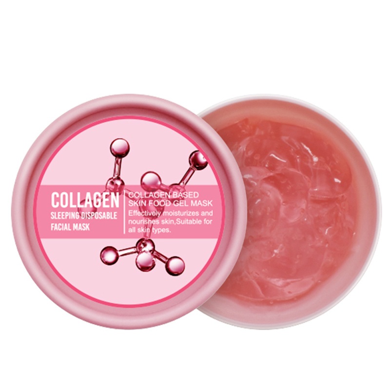Wholesale Moisturizing Hydrating Repair Free Wash Sleeping Mask Collagen Sleeping Jelly Mask