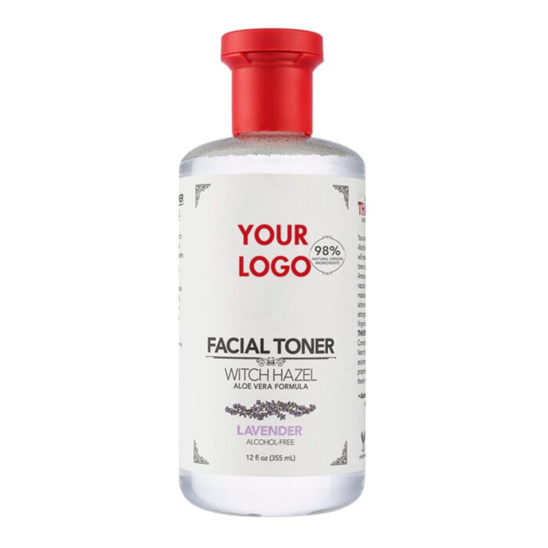 Wholesale Price Private Label Alcohol Free Lavender Aloe Vera Extract Soothing Moisturizing Facial Toner