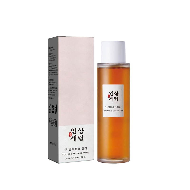 150ml Moisturizing Repairing Brightening Pores Shrinking Fine Lines Fading Anti Wrinkle Ginseng Essence Water Toner for Face